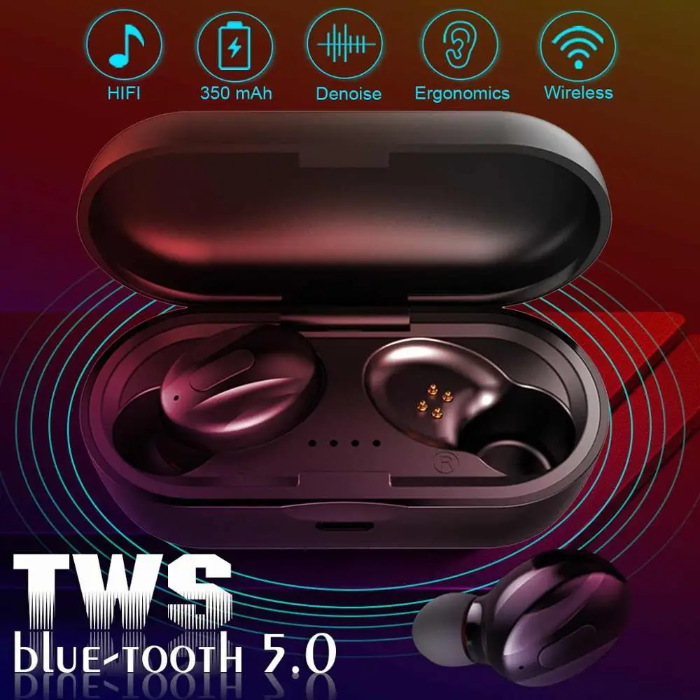 XG13 TWS Bluetooth 5,0 наушники стерео беспроводные Earbus HIFI Звук спортивные наушники игровая гарнитура с микрофоном для телефона