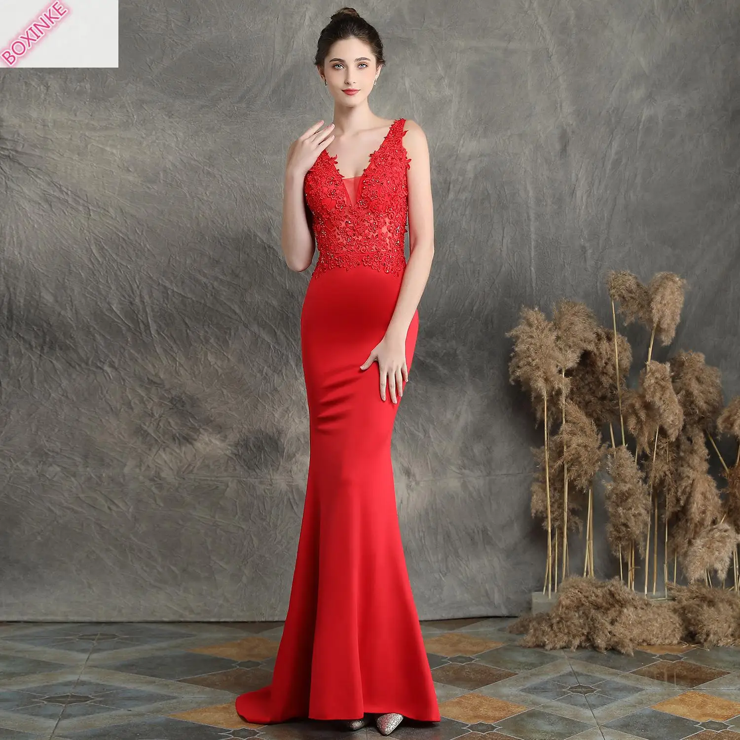 Lanon, Украина, Zanzea, предложение, майка, Vestido, Longo, летнее платье, ручная работа, аппликация, расшитая бисером, сексуальное, длинное, для банкета, винного цвета, с хвостом