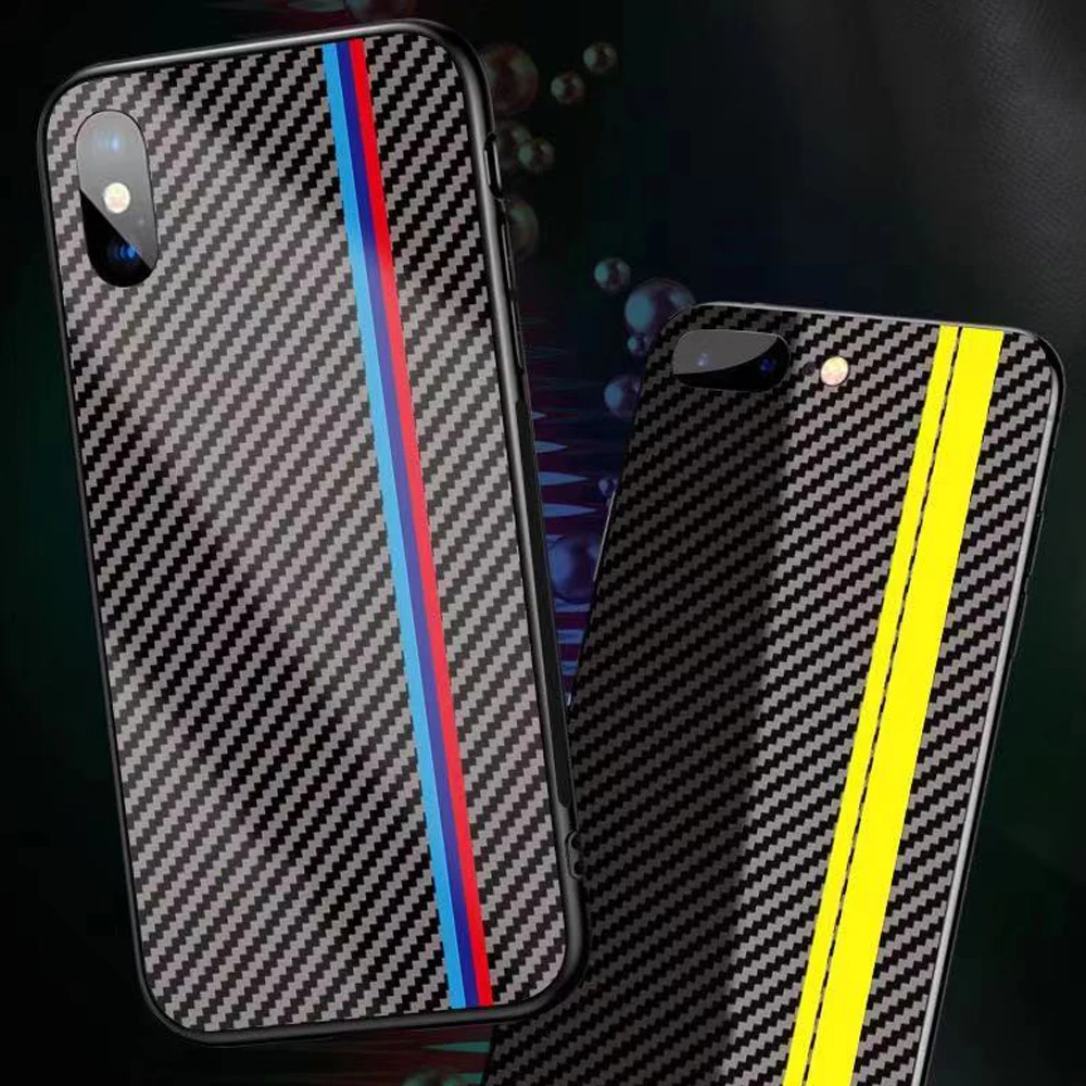 9Htempered стеклянный корпус подходит для iPhone 11 8 12 лет чехол телефона окрашенные
