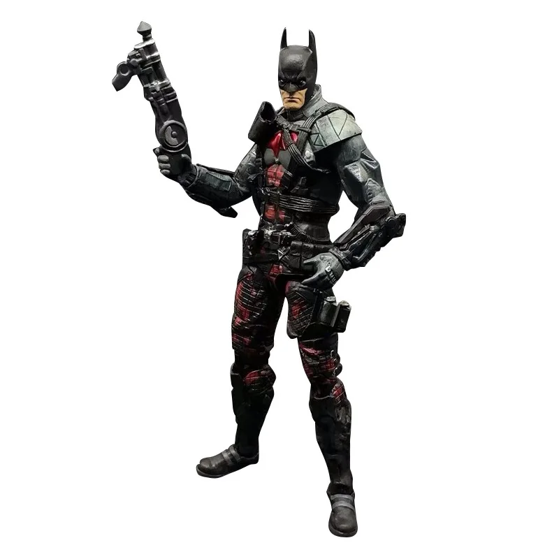 Стиль аниме DC игрушка Марвел Темный рыцарь Бэтмен гаражный комплект и Робин гаражный комплект Лига Справедливости DC Marvel