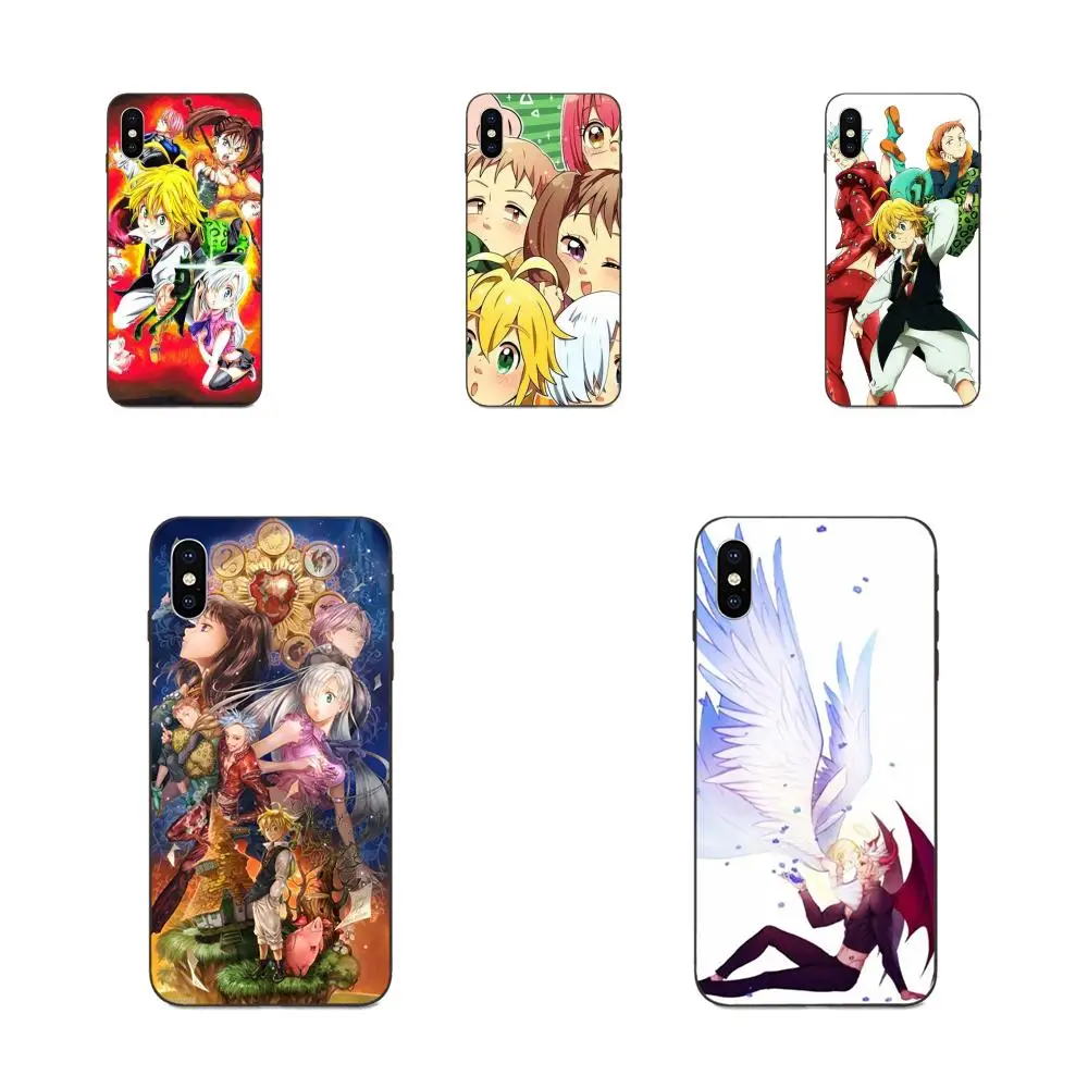 Seven Deadly Sins Meliodas Elizabeth Liones для Apple iPhone 4 4s 5 5S SE 6 6S 7 8 Plus X XS Max XR Diy