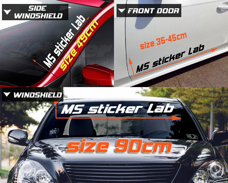Simply Clean Car Lateral Sticker Window Stickers Originality Self Styling Voiture Wall Car Windshield Car Stickers Car Stickers Aliexpress