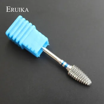 

ERUIKA 1pc Carbide Nail Drill Bit Milling Cutters For Nail Electric Drill Manicure Machine Device Accessory Nail Files Tools