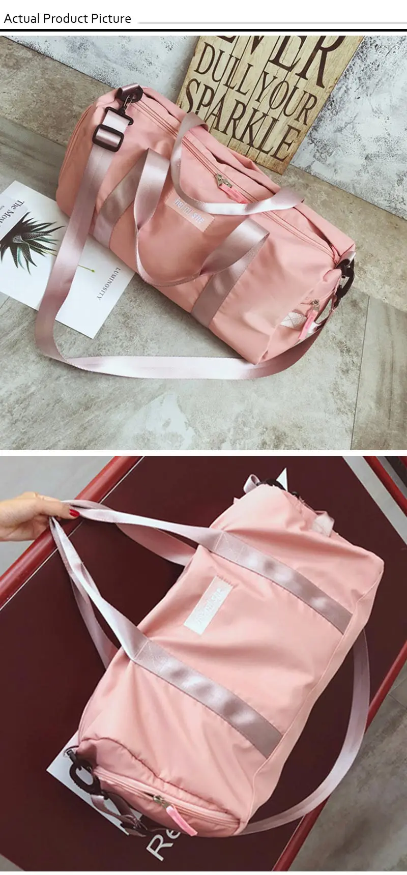 Большая вместительная сумка-Органайзер для путешествий, повседневные дорожные сумки и багаж для женщин, Мужская Дизайнерская Сумка на