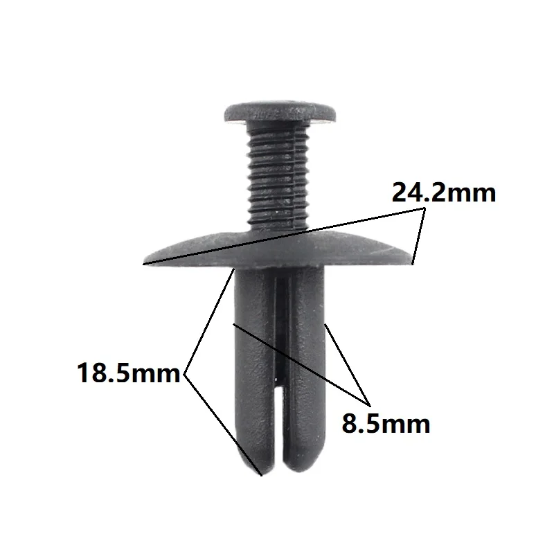 

Auto Plastic Screw Push-Type Big Cover Expanding Rivet Panels Trim Retainer Fasteners Clips