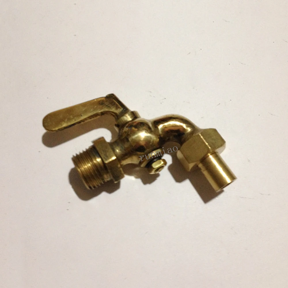 1/" 3/8" 1/" BSPP Мужской x Unin сварная муфта Бронзовая Античная латунь с одной ручкой кран Petcock кран воды топлива газовое масло