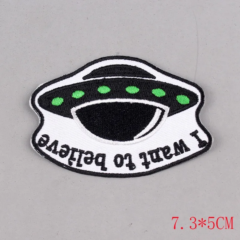 Pulaqi Van Gogh Patch Iron On Patches Embroidered Patches For Clothing Vikings Patch for Clothes Appliques Stripes On Clothes F - Цвет: CZ-PE4741CT