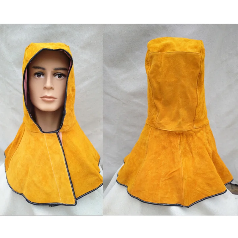 EASY-60Cm кожа сварочный капот шлем маска Защитная крышка для сварщика электрическая сварочная работа рабочее место