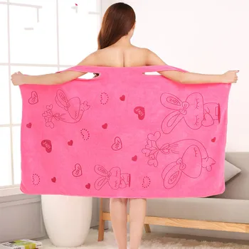 

Quick Dry Magic Bathing Towel Spa Bathrobes Wash Clothing Sexy Wearable Microfiber Beach Towels Bathrooms Kitchen Towel WJ603