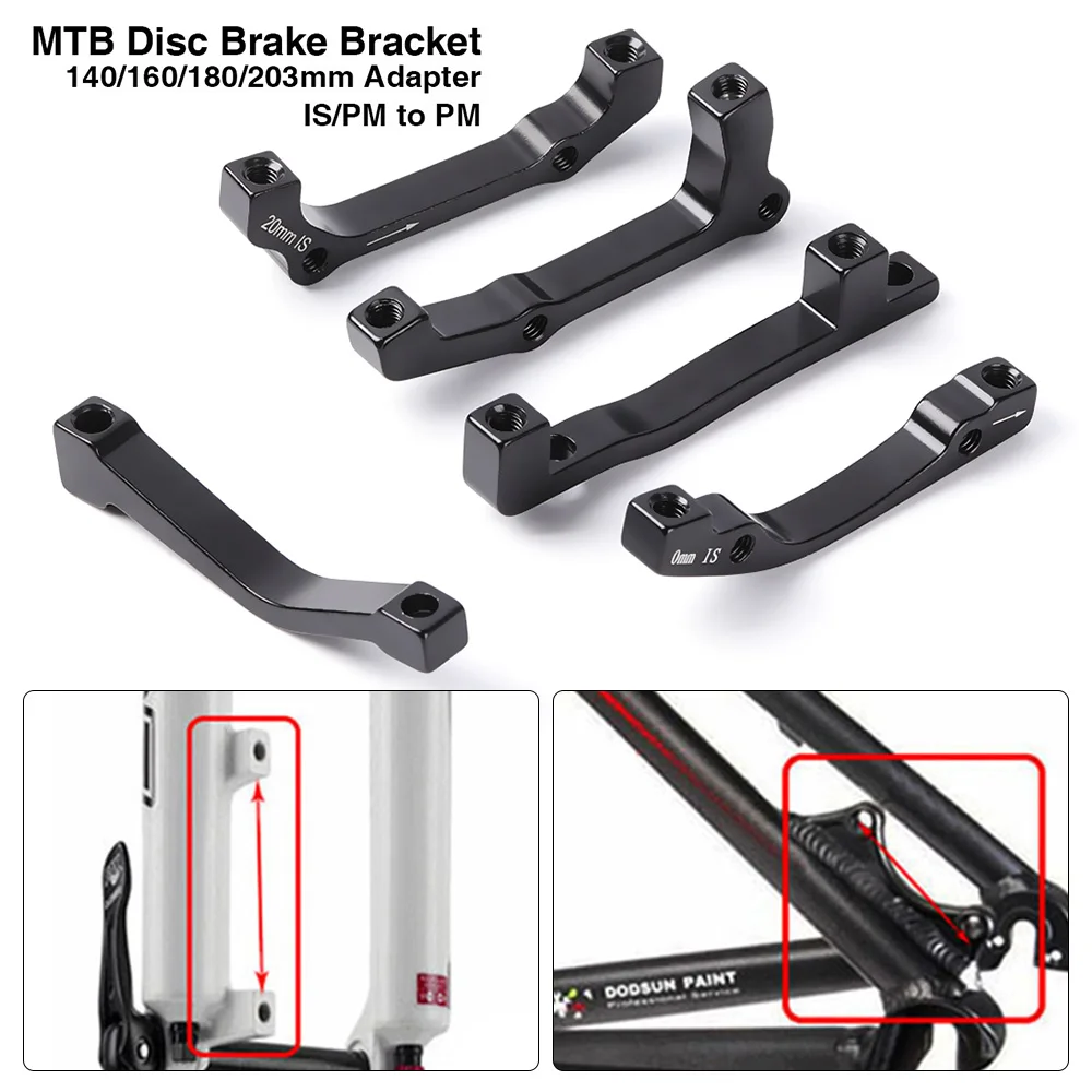 Ultralight Bicycle PM/IS Converter A To B Disc Brake Adaptor Bracket Mountain Bike Rotor Accessories 1Pc