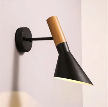 

Personality Imitate Grain Bedroom Bedside Lamp Originality Passenger Restaurant Wall Lamp Iron Art Horse's Hoof Aj Wall Lamp