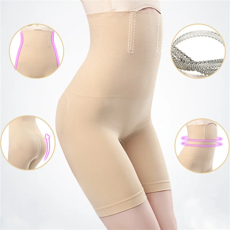 Shapewear Panties High Waist Shaper Shorts Tuck Abdomen Slimming Women Panties Body Shapewear Plus Size Tummy Breathable Lifter Underwear Corset