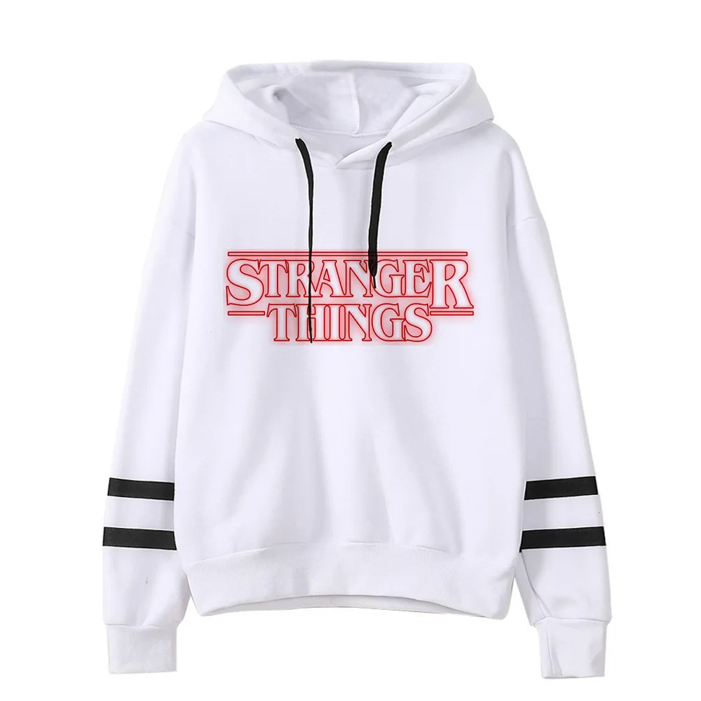 Stranger Things Hoodie Woman Hooded Hoodies Kpop Sweatshirts Kawaii Korean Oversized Harajuku Hip Hop Hoodie Sweatshirt Men
