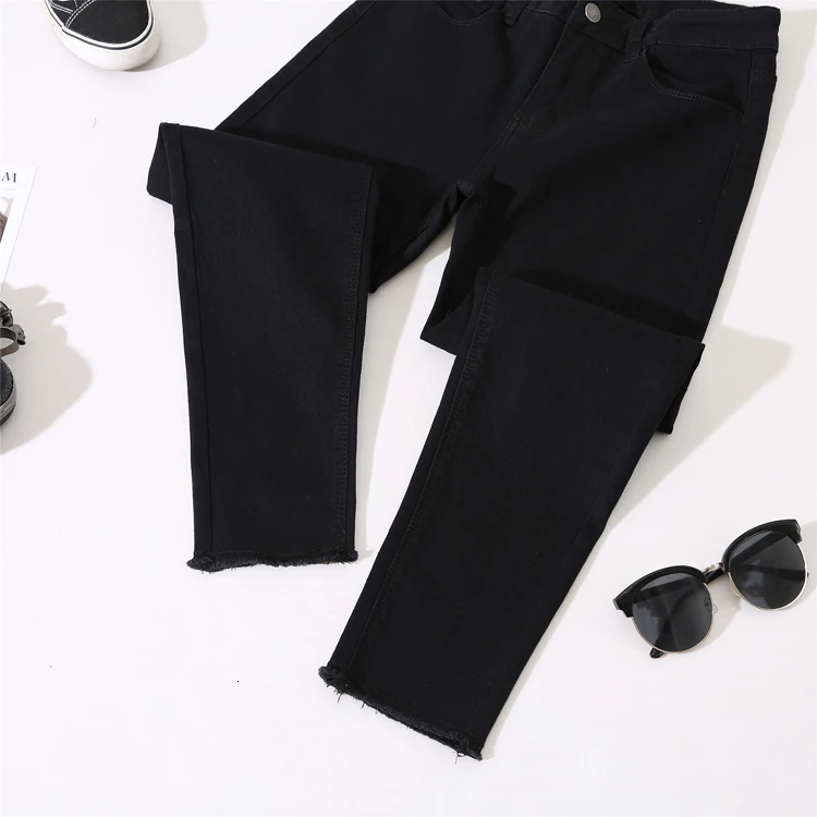 Autumn Winter plus size Ladies jeans women Harem Pants Female Simple casual High Waist Jeans Legging Fashion trousers loose