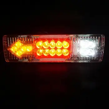 

LEDs Left And Right Trailer Truck Rear Tail Stop Turn Light Indicator Lamp Taillight Car Lights For UTE Caravans