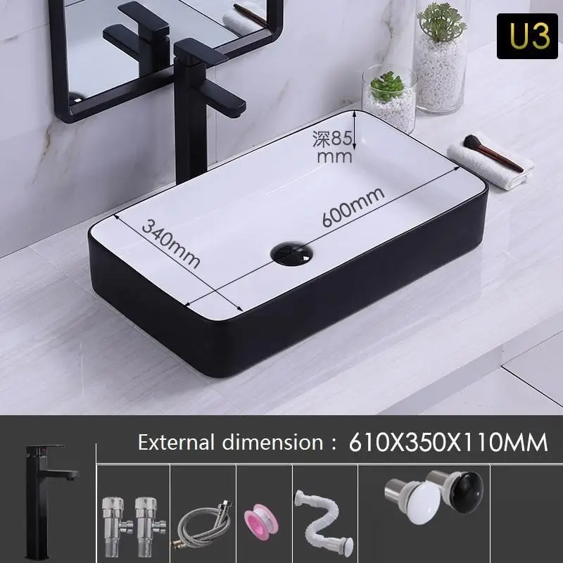 Version O Nablatowa чаша да Appoggio Pia Para Lavandino Waschtisch Evier Salle De Bain Lavabo ванная комната Куба Banheiro раковина умывальник - Цвет: Version O