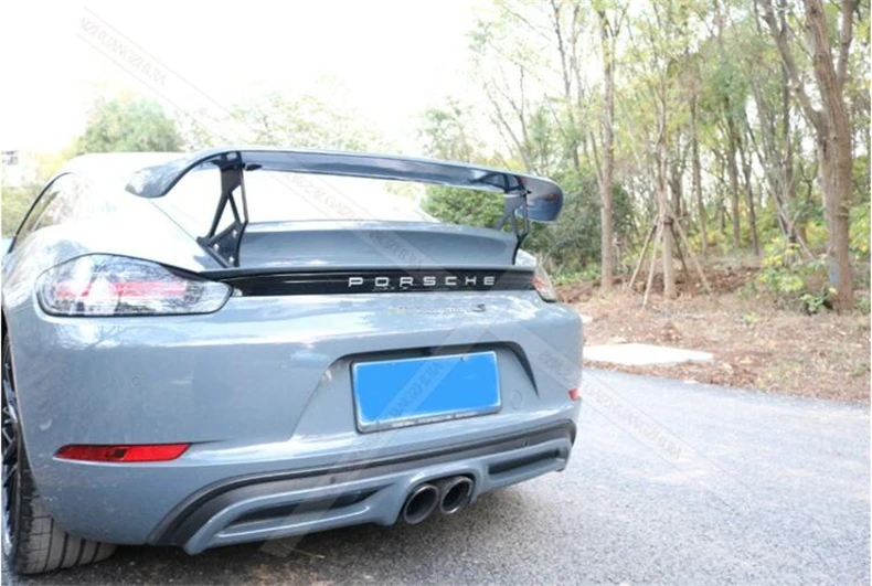 Спойлер для Porsche 718 Cayman Boxster Высокое качество FRP праймер крыло выступ спойлеры