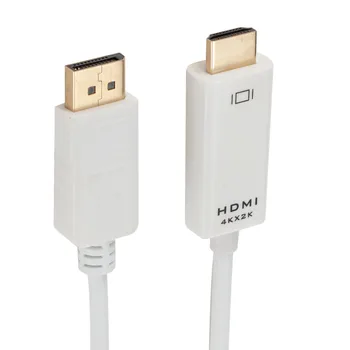 

Display Ports Male To HDMI Male Converter Adapter Cable For 4K 1080P HDTV PC F826