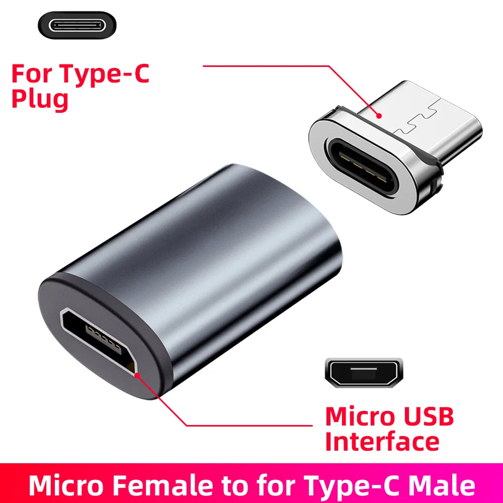 Magnetic USB Converter and Charger Adapter