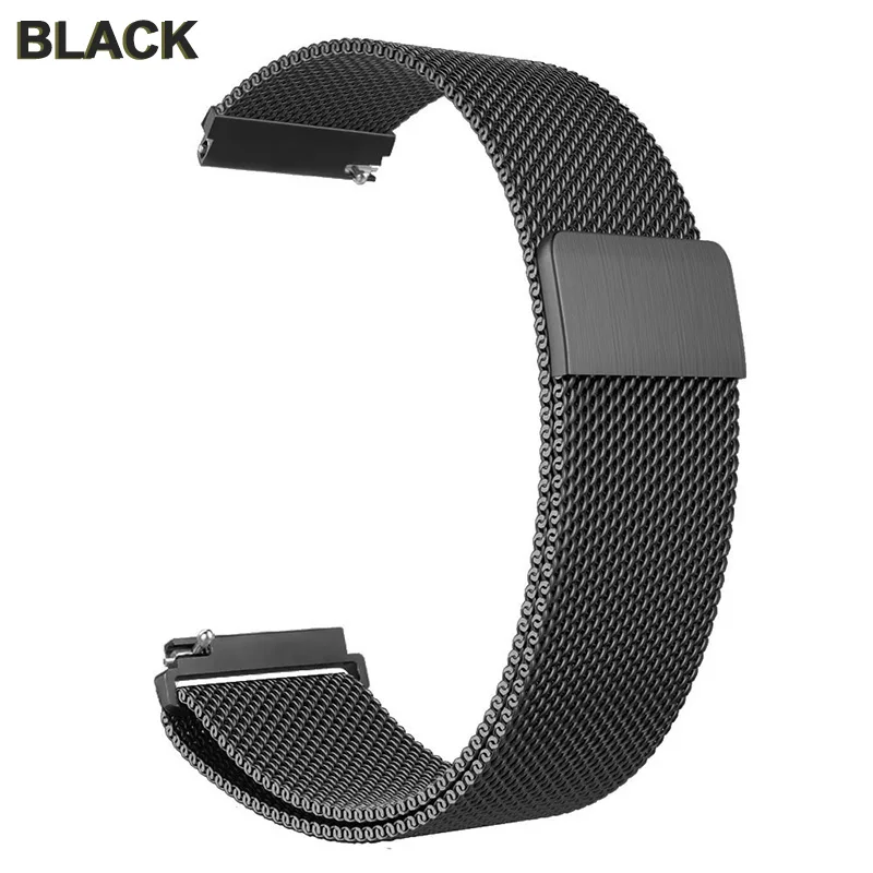 Black Металлический ремешок для Fitbit Versa, ремешок для Fitbit Versa, магнитный ремешок для fit bit Lite Verse 2, браслет из нержавеющей стали, ремешок для часов, аксессуары - Цвет: Black