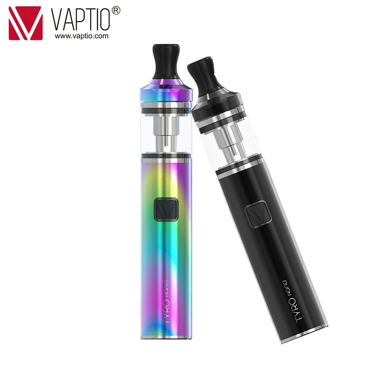 VAPE POD KIT Vaptio TYRO NANO 2.0ML E cigarette Tank1.6ohm Dual Core 900mah Built in Battery dropsh