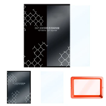 

5 Pcs 140x200mm Resin FEP Film 3D Printer For LCD Durable Smooth Surface 0.15-0.2mm Better Light Transmission