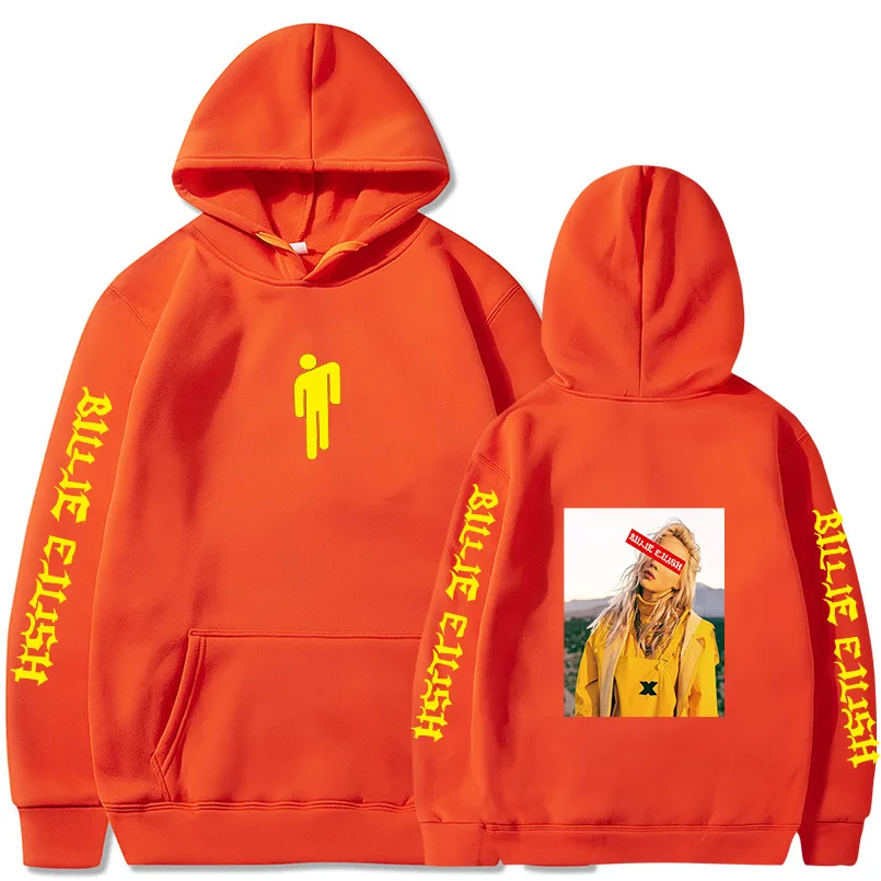 9 New arrival Billie Eilish Hoodie Print boy/girl Sweatshirt Clothes Harajuku Casual Hot Sale Hoodies Kpop Sweatshirts 3XL - Цвет: 9