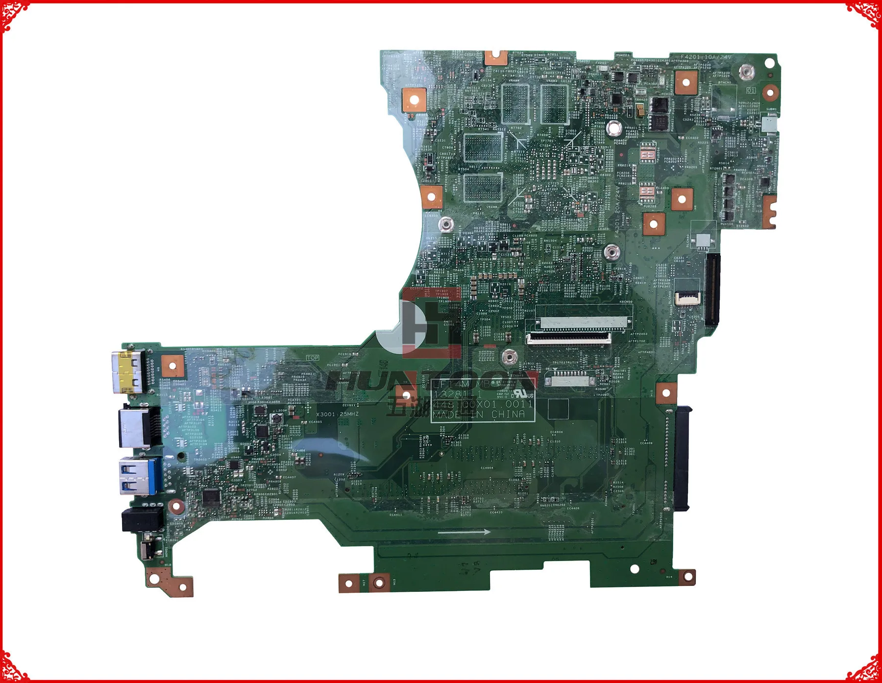 FRU: 5B20G36311 для lenovo Flex2-14 материнская плата для ноутбука LF14M 448,00X01,001 SR1E8 3558U DDR3 полностью протестирована