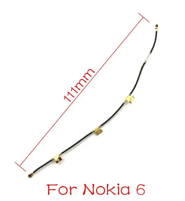Новая сигнальная антенна Коаксиальный гибкий кабель для Nokia 5 6 7 Plus 7,1 8 sirocco Lumia сигнальная гибкая антенна кабель Запчасти - Цвет: For Nokia 6