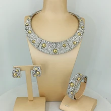 Yuminglai gioielli raffinati bellissimi set di gioielli italiani per donne FHK12354
