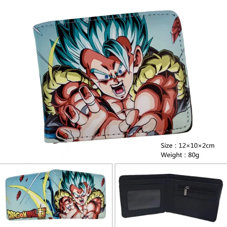 Новое поступление, мультяшный кошелек Dragon Ball Z, аниме Dragon Ball Super Broly, мужской короткий кошелек с отделением для монет, кошелек для студента, подарок