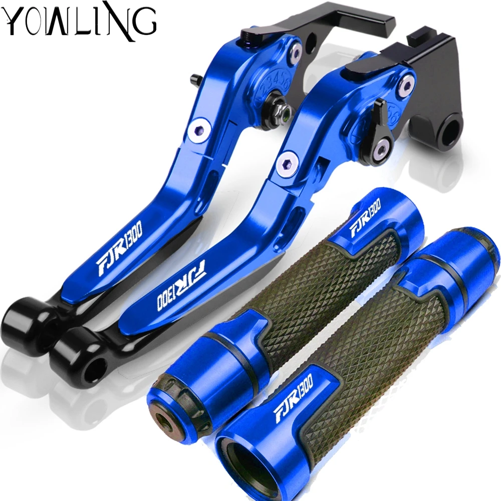 

For YAMAHA FJR1300 2004-2018 2017 2016 2015 2014 2013 2012 Motorcycle Accessories Handlebar Hand Grips ends Brake Clutch Levers