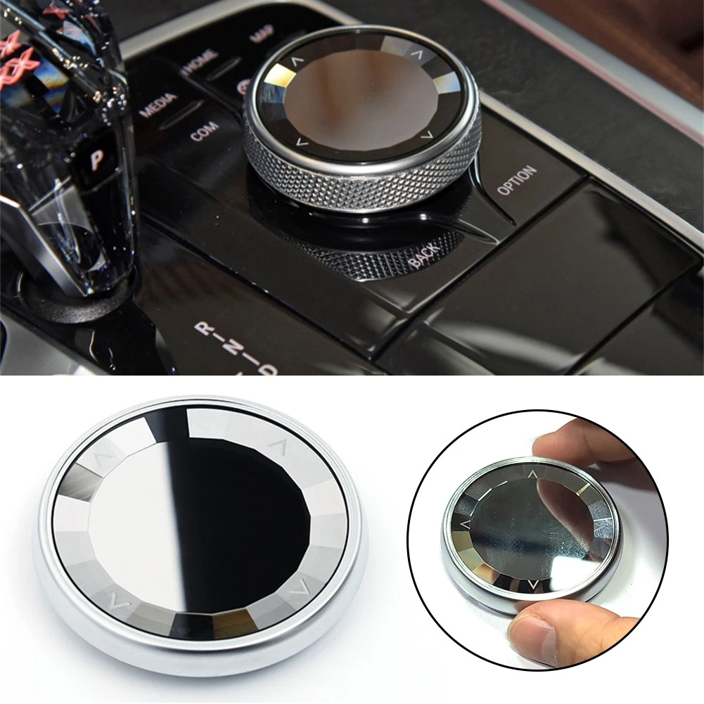 Carbon Fiber Multi-Media Control Knob Trim Cover For BMW 3 Series G20 2019-20 Carbon Fiber Multi-Media Control Knob Trim Cover For BMW 3 Series G20 2019-20