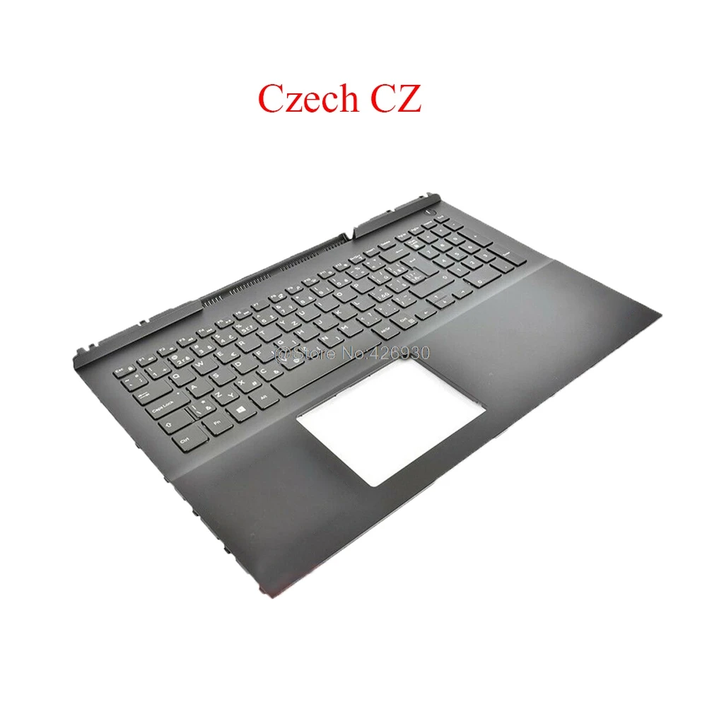Ноутбук Palmrest SL SP CZ BG NE клавиатура для DELL Inspiron 15 7566 7567 P65F 0MDC8K MDC8K 07VX26 013GJP 0HKNH5 0CM29P