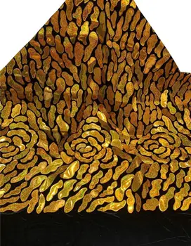 

2020 latest Sequins Velvet Lace Fabric High Quality African Lace Fabric Sfot French Lace Fabric For Wedding Daily Wear