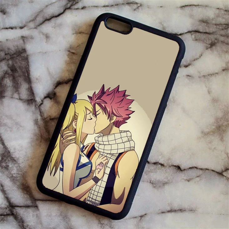 Розовый Защитный чехол для телефона KETAOTAO Mirajane fairy tail s для iPhone 4S 5C SE 5 5S 6 6S 7 8 Plus X чехол из мягкого ТПУ резины и силикона - Цвет: Розовый