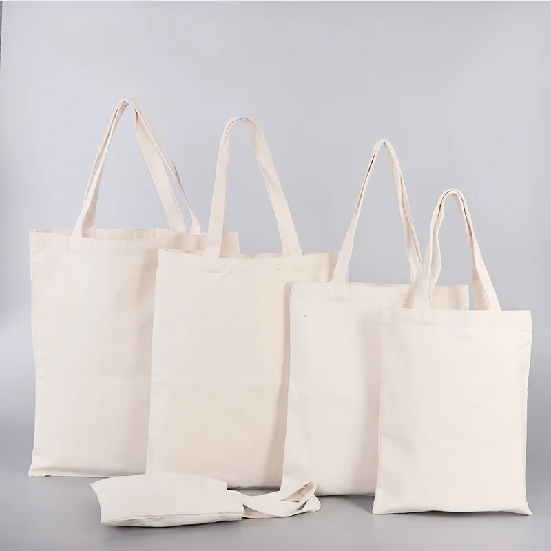 

Women Men Handbags Canvas Eco Shopping Bag Casual Daily Use Reusable Shopper Grocery Bags