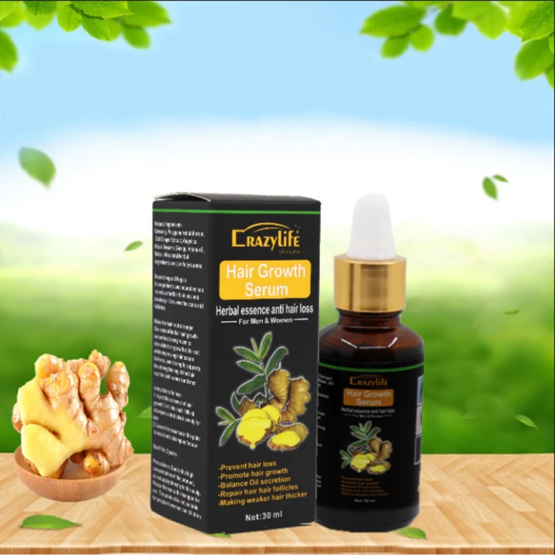 Оптовая торговля лечение роста волос имбирь и растение против выпадения эфирные