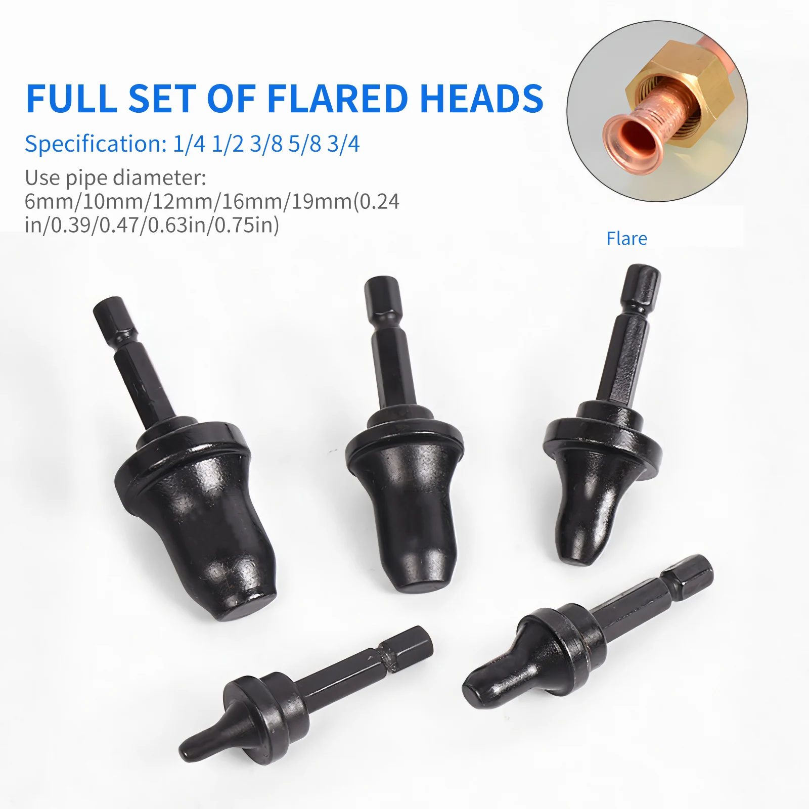 Imperial Tube Pipe Expander Sturdy Swaging Drill Bit Flaring Spin Air