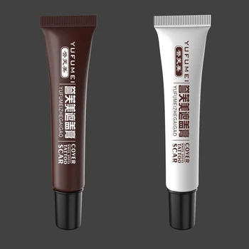

New 2 Pcs Skin Make-up Concealer Cream Tattoo Scar Birthmark Cover-up Cream SCI88
