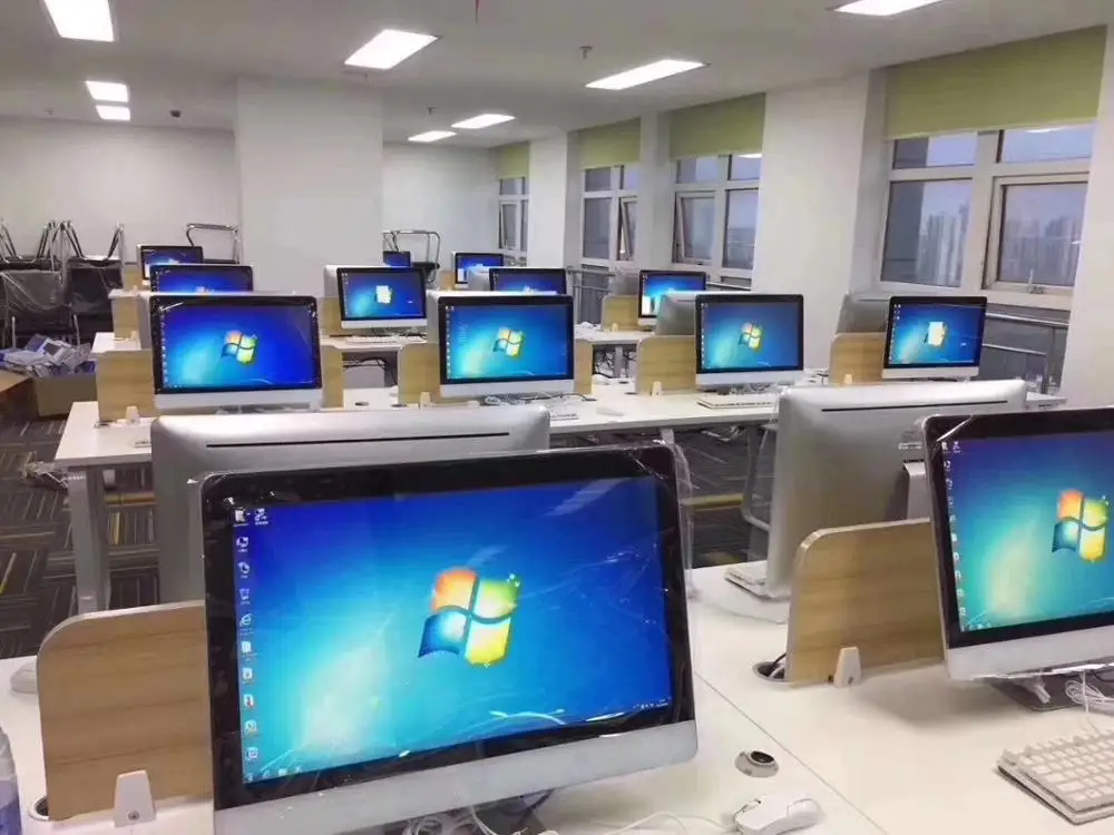 19 ''21,5'' 23,6 ''дюймовый ЖК-монитор i3 i5 i7 cpu 2GB ram 128GB SSD 1 ТБ настольный компьютер ПК все в одном ПК