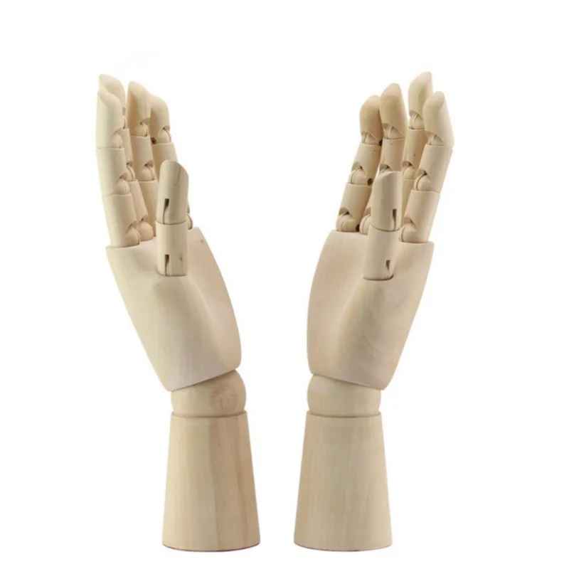 Tall wooden hand-drawn sketch model model wooden mannequin hand-painted movable limb human artist model