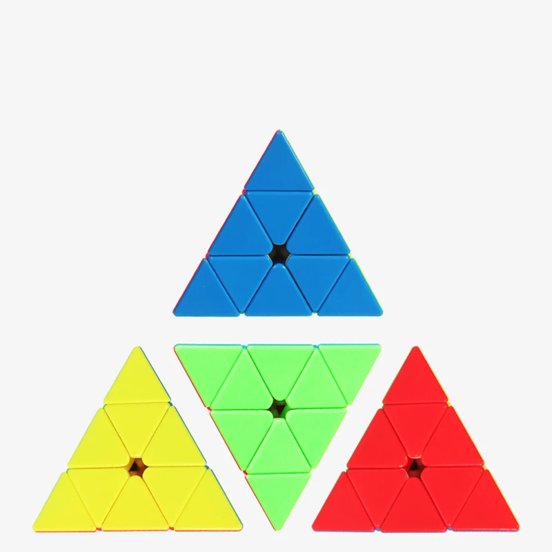 Творчество Треугольники пирамидка, Магический кубик 3х3х3, головоломка Скорость кубики для детей игрушки Подарок детская развивающая игрушка