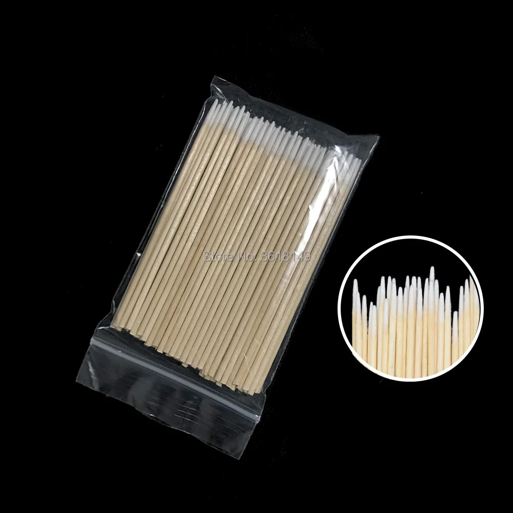 

500pcs 7CM Eyelash Extension Glue Removing Tool Cotton Swab Cosmetic Applicator Sticks