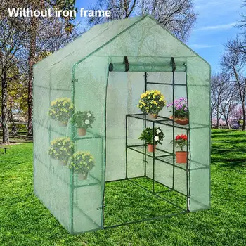 

Mini Portable Greenhouse Waterproof Protective Cover Flower Plant Grow Tent garden jardin tools a flower pot macrame irrigation