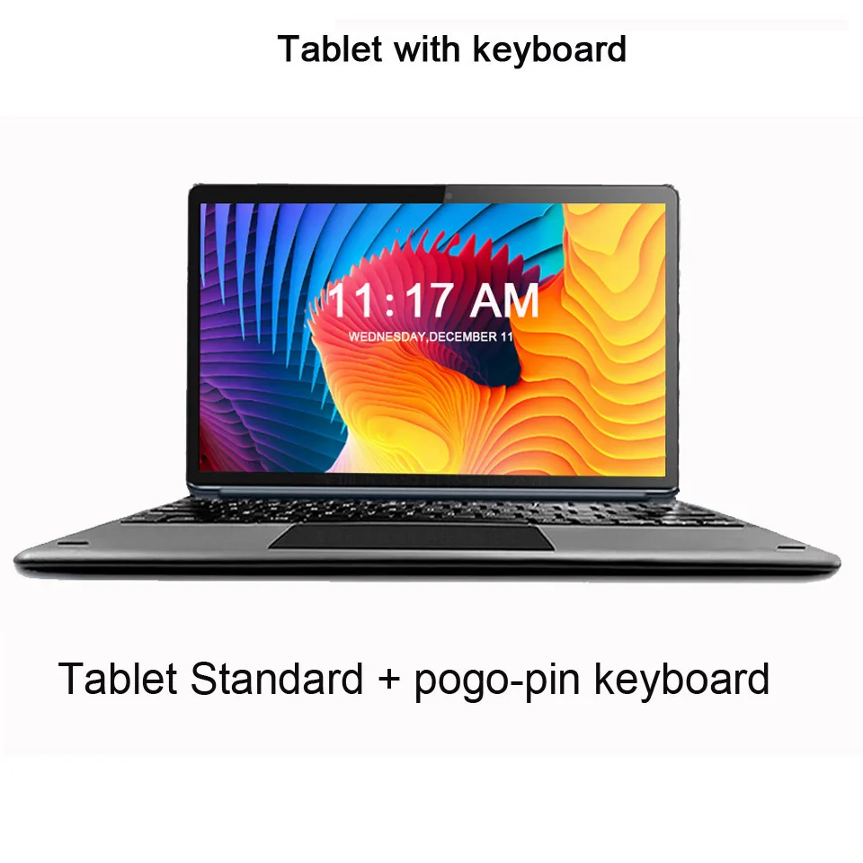 11,6 дюймов планшет ноутбук ультрабук 4G LTE планшет с клавиатурой Android MTK6797 X20 10 ядер 256 Гб SIM планшет 11," Подарки - Комплект: Tablet add Keyboard