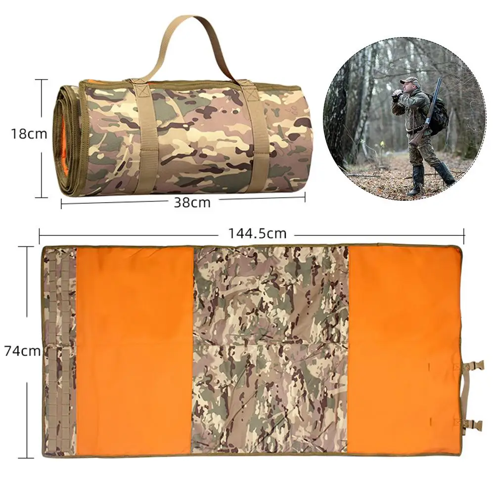 Tapis De Tir Tactique - Nylon 900D - Imperméable - 200x75 Cm