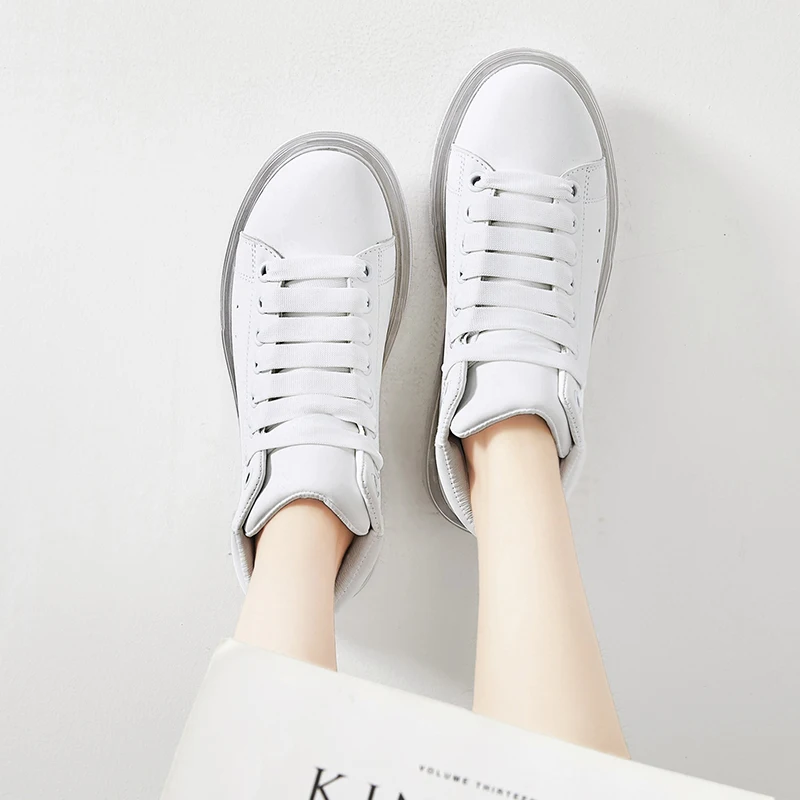 Fashion Pink Red Blue White Jelly Women Sneaker Casual Shoes High Upper Tenis Feminino Zapatos De Mujer Size 35-40 B992