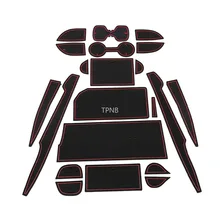 Для Toyota Camry 8th XV70 автомобильный Стайлинг внутренняя дверная Подушка нескользящий коврик резиновый материал аксессуары