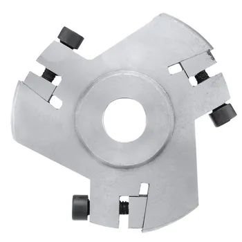 

H16 90mm Wood Carving Disc Woodworking Detachable Grinder Disc Three Blade Root Milling Cutter Cemented Carbide